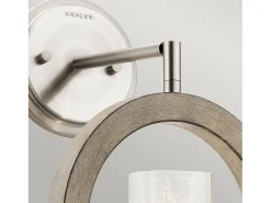 Sospensione Industrial Nordica Grand Bank Acciaio Grigio Antico Vetro 1 Luce E14 Gris Outlet