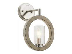 Sospensione Industrial Nordica Grand Bank Acciaio Grigio Antico Vetro 1 Luce E14 Gris Outlet