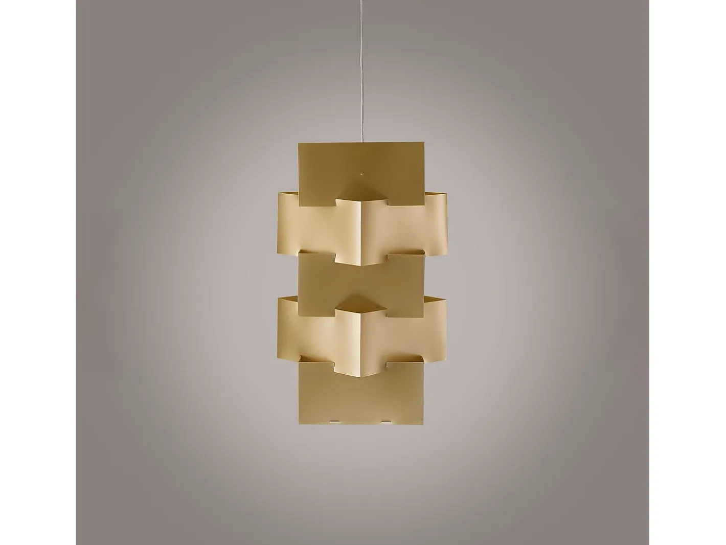 Online Sospensione Moderna Building Polilux ® New Gold E Metallo Cromo 1 Luce E27 H60Cm Dorado