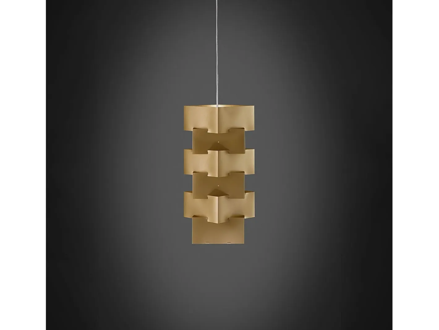 Best Sospensione Moderna Building Polilux ® New Gold E Metallo Cromo 1 Luce E27 Dorado