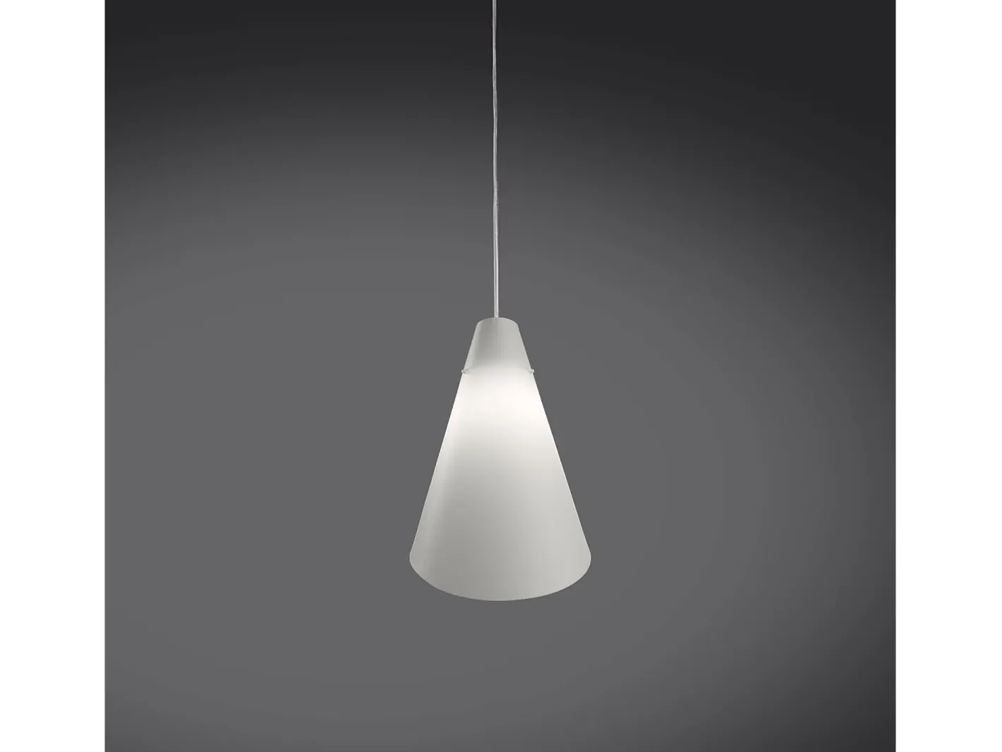 Lámpara Suspendida-Sospensione Moderna Calle Polilux ® Bianco E Metallo Cromo 1 Luce E27 Blanco