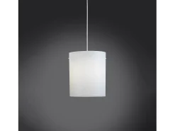 Outlet Sospensione Moderna Decolight Polilux ® Bianco 1 Luce E27 D27Cm Blanco