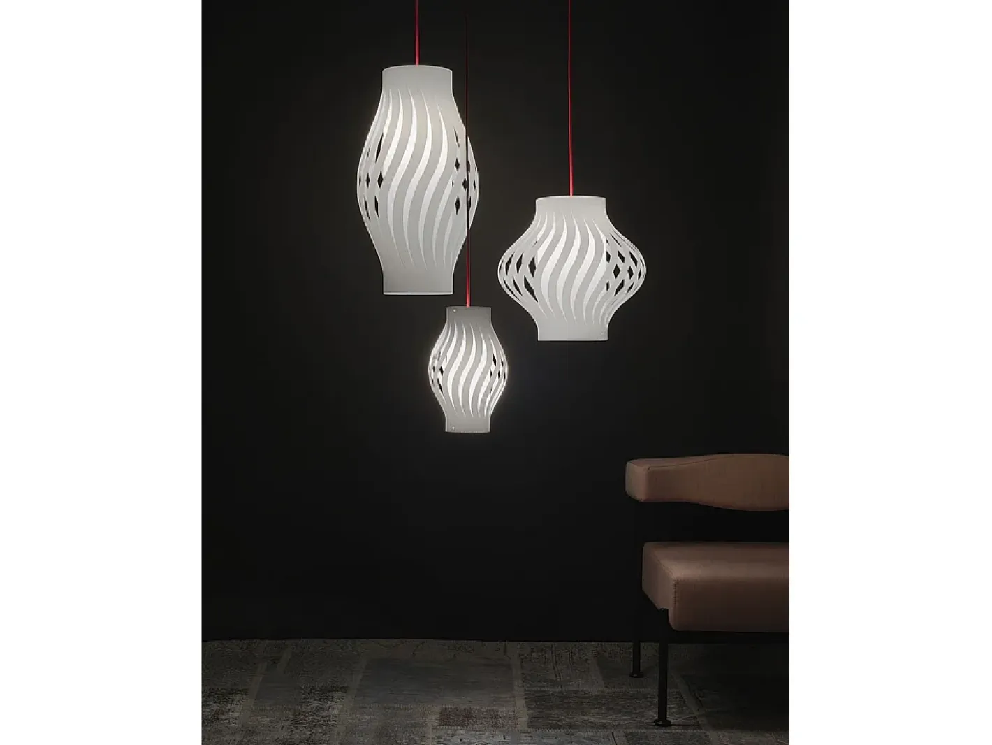 Sospensione Moderna Helios Polilux ® Bianco1 Luce E27 Blanco Sale