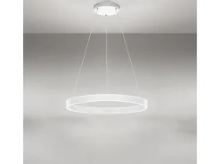 Sospensione Moderna Kirko Metallo Bianco Led 80W 3000K Blanco Clearance