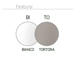 Best Sospensione Moderna Lap Metallo Bianco E Vetro Tortora 1 Luce E27 42Cm Topo