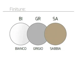 Sospensione Moderna Note Metallo Bianco 4 Luci Gx53 Blanco Online