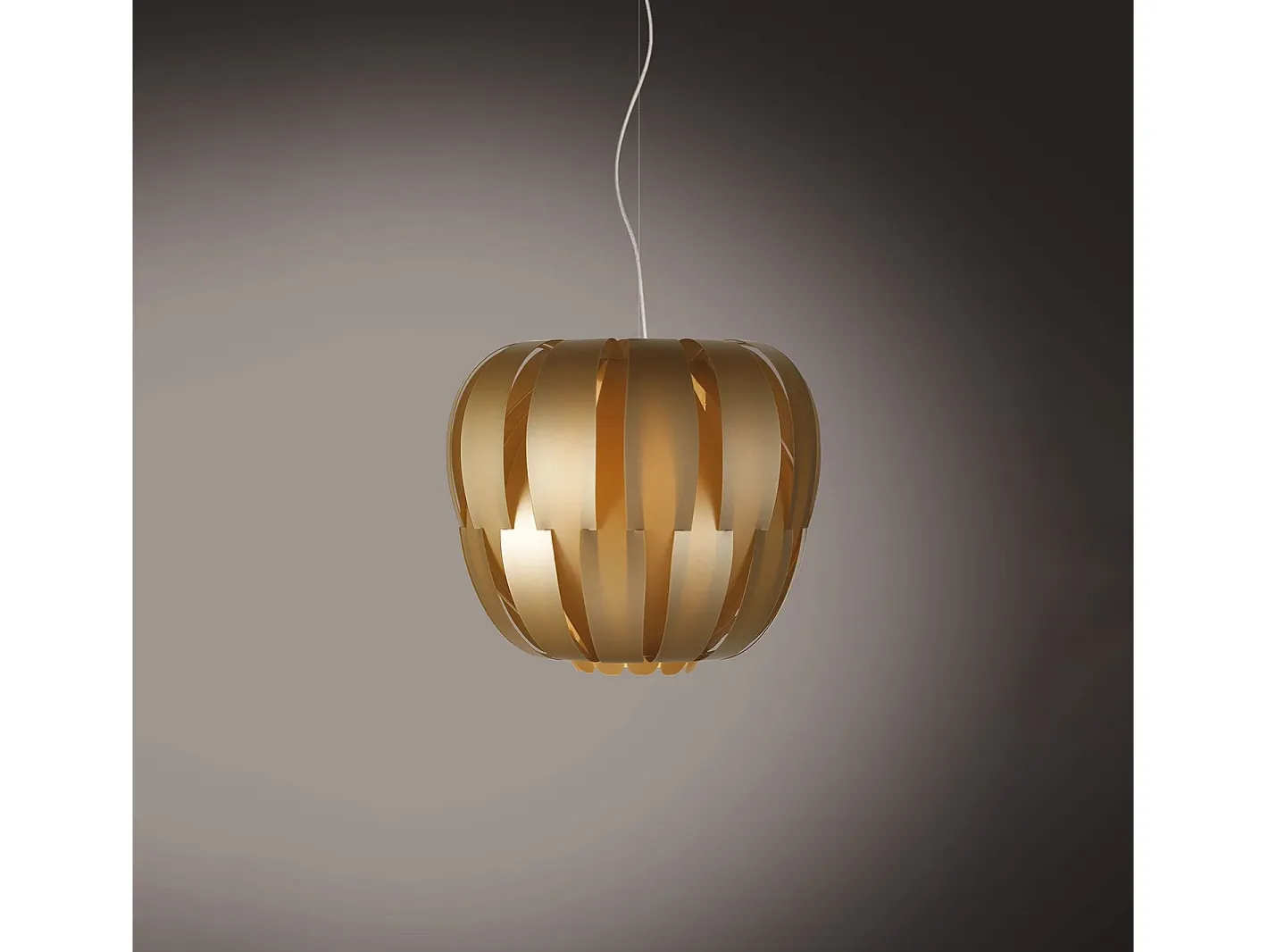 Sospensione Moderna Queen Polilux ® New Gold E Metallo Cromo 1 Luce E14 Dorado Hot
