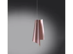 Online Sospensione Moderna Vela Polilux ® Pink Metal E Metallo Cromo 1 Luce E27 Plateado