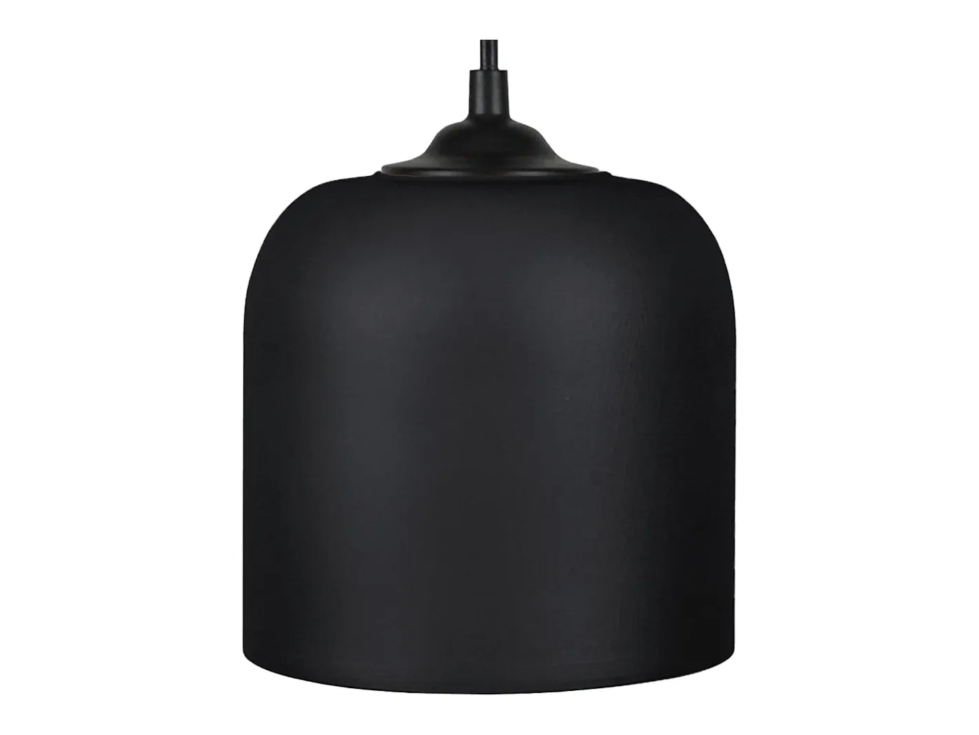 TOSEL Lámpara Suspendida-Suspensión , arcilla, ,A70xD13,5xP 13,5cm Negro