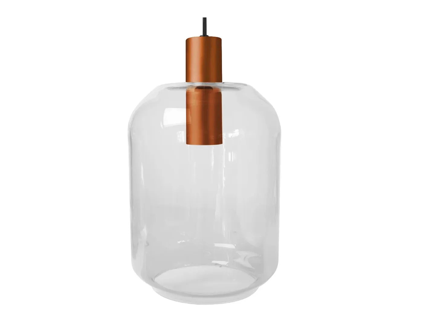 Outlet TOSEL Suspensión , metal,,A 100xD 20x P 20cm Bronce