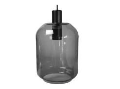 Outlet TOSEL Suspensión , metal, ,A100xD 20x P 20cm Gris