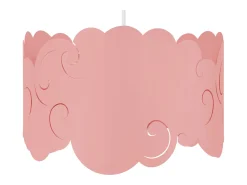 TOSEL Suspensión , metal,Rosa , A75xD30xP 30cm Rosa palo Outlet