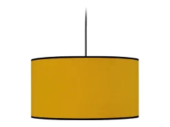 TOSEL Lámpara Suspendida-Suspensión , tela,AMARILLO,A106xD40xP40cm Amarillo claro