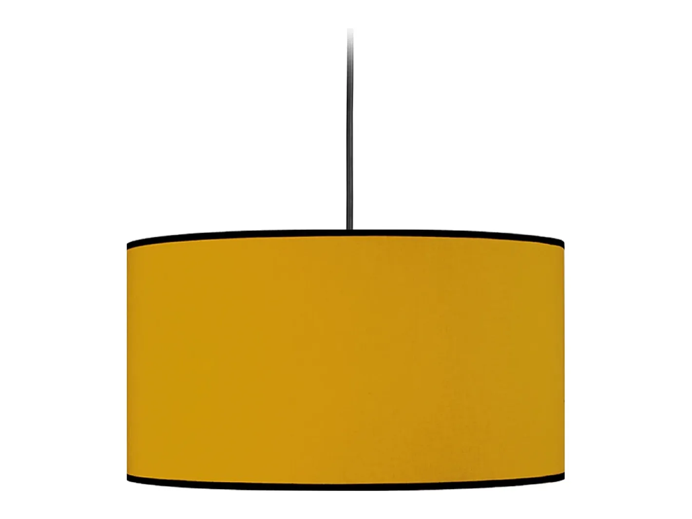 TOSEL Lámpara Suspendida-Suspensión , tela,AMARILLO,A106xD40xP40cm Amarillo claro