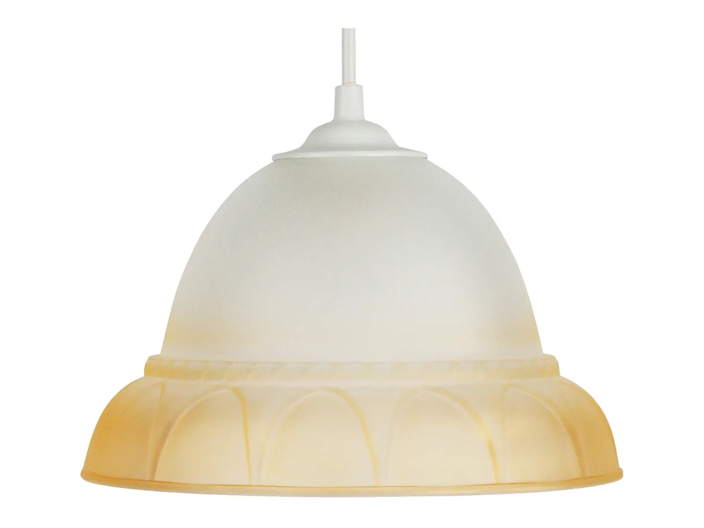 TOSEL Suspensión , vidrio,AMARILLO,A70xD20xP 20cm Amarillo claro Discount