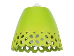 TOSEL Suspensión ,arcilla,, A70xD17xP17cm Blanco