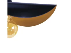 TOSEL Lámpara Suspendida-Suspensión ,metal , , A 65xD40xP40cm Azul
