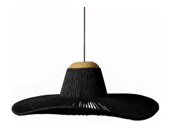 TOSEL Suspensión ,metal, fibra, ,A70xD60xP60cm Negro Online