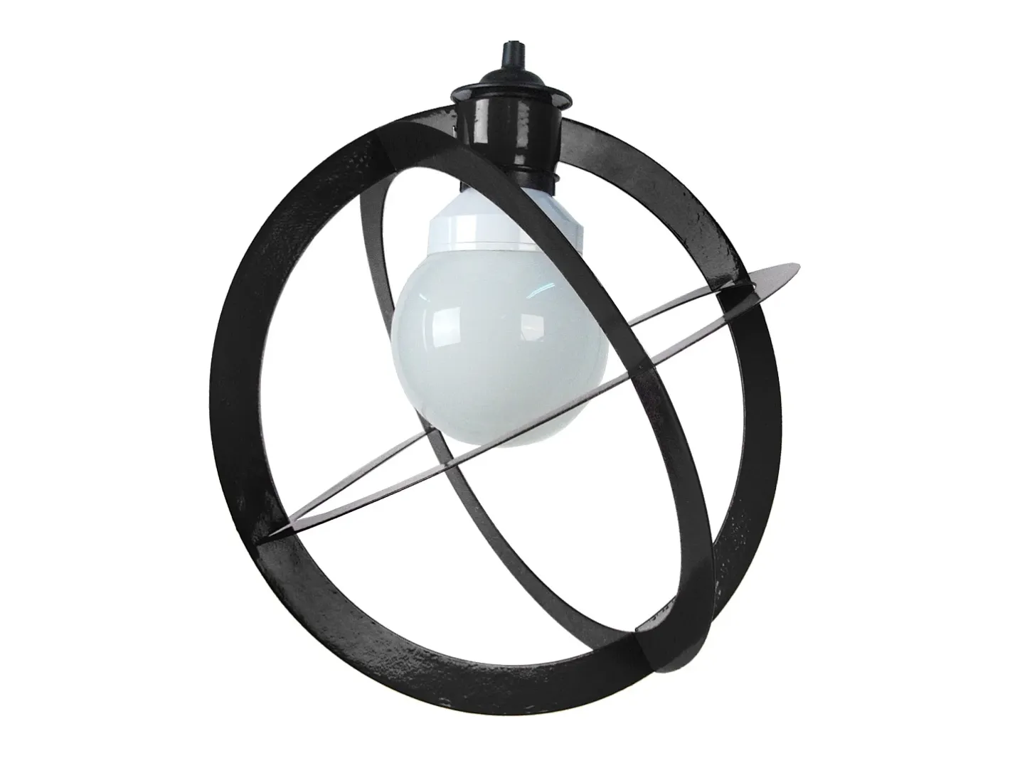 TOSEL Lámpara Suspendida-Suspensión ,metal, , A 88xD28xP28cm Negro