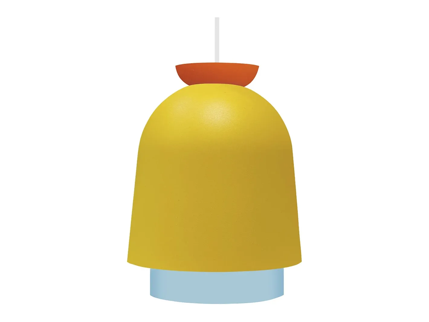 TOSEL Suspensión ,metal,,A110xD18xP18cm Amarillo Best
