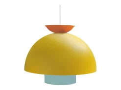 TOSEL Lámpara Suspendida-Suspensión ,metal,,A110xD 30xP30cm Amarillo