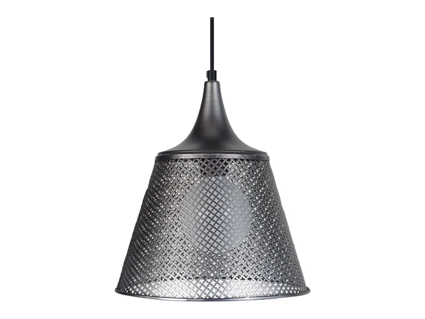 TOSEL Lámpara Suspendida-Suspensión ,metal,antracita,A80xD 17x P 17cm Gris antracita