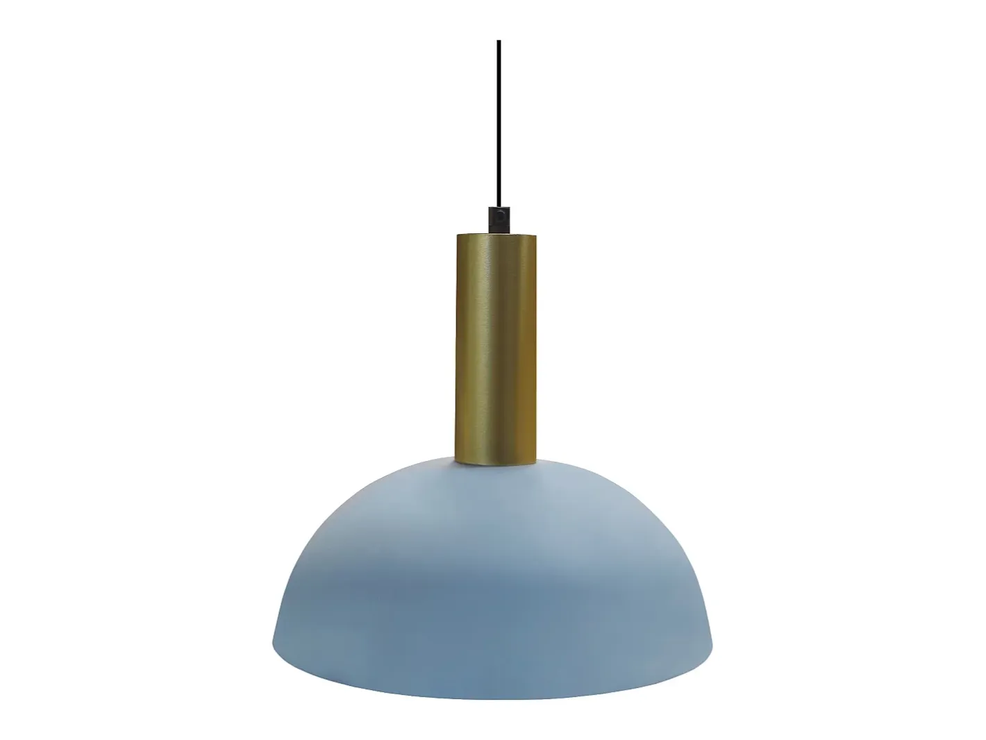TOSEL Lámpara Suspendida-Suspensión ,metal, ,A 110xD 24xP24cm Azul