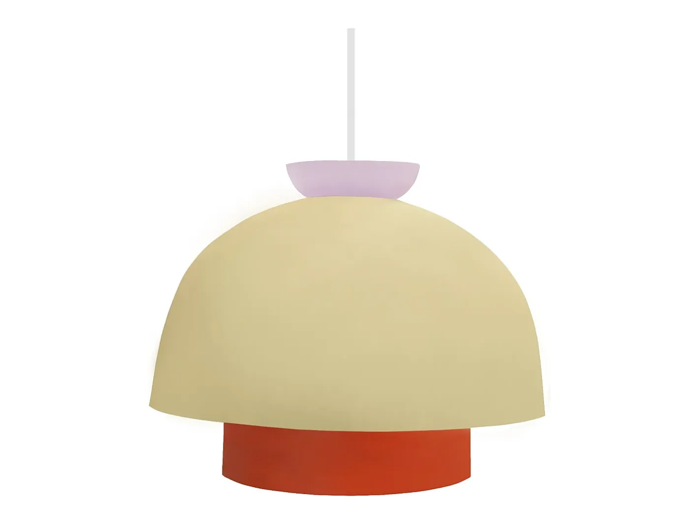TOSEL Lámpara Suspendida-Suspensión ,metal,,A110xD24xP24cm Beige