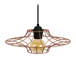 Sale TOSEL Suspensión ,metal,Bronce ,A 76x D40xP40cm Cobrizo