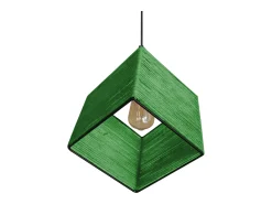 TOSEL Suspensión ,metal-fibra,natural,A 90xD25x P 25cm Color natural claro Clearance