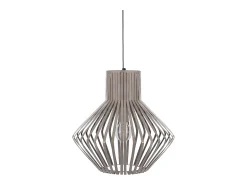 TOSEL Lámpara Suspendida-Suspensión ,metal, ,A 90x D36xP36cm Gris