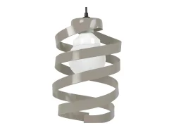 TOSEL Suspensión ,metal, ,A97xD18xP18cm Gris Sale