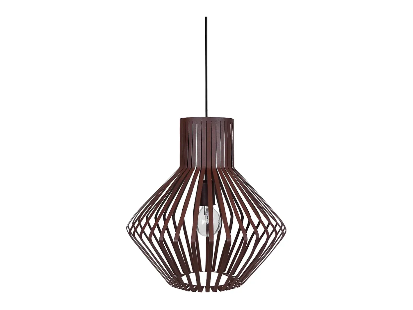 TOSEL Suspensión ,metal,Marrón, A 96xD40x P 40cm Marru00f3n Best