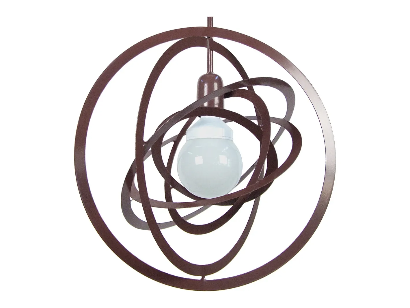 Clearance TOSEL Suspensión ,metal,Marrón, A100xD40xP 40cm Marru00f3n