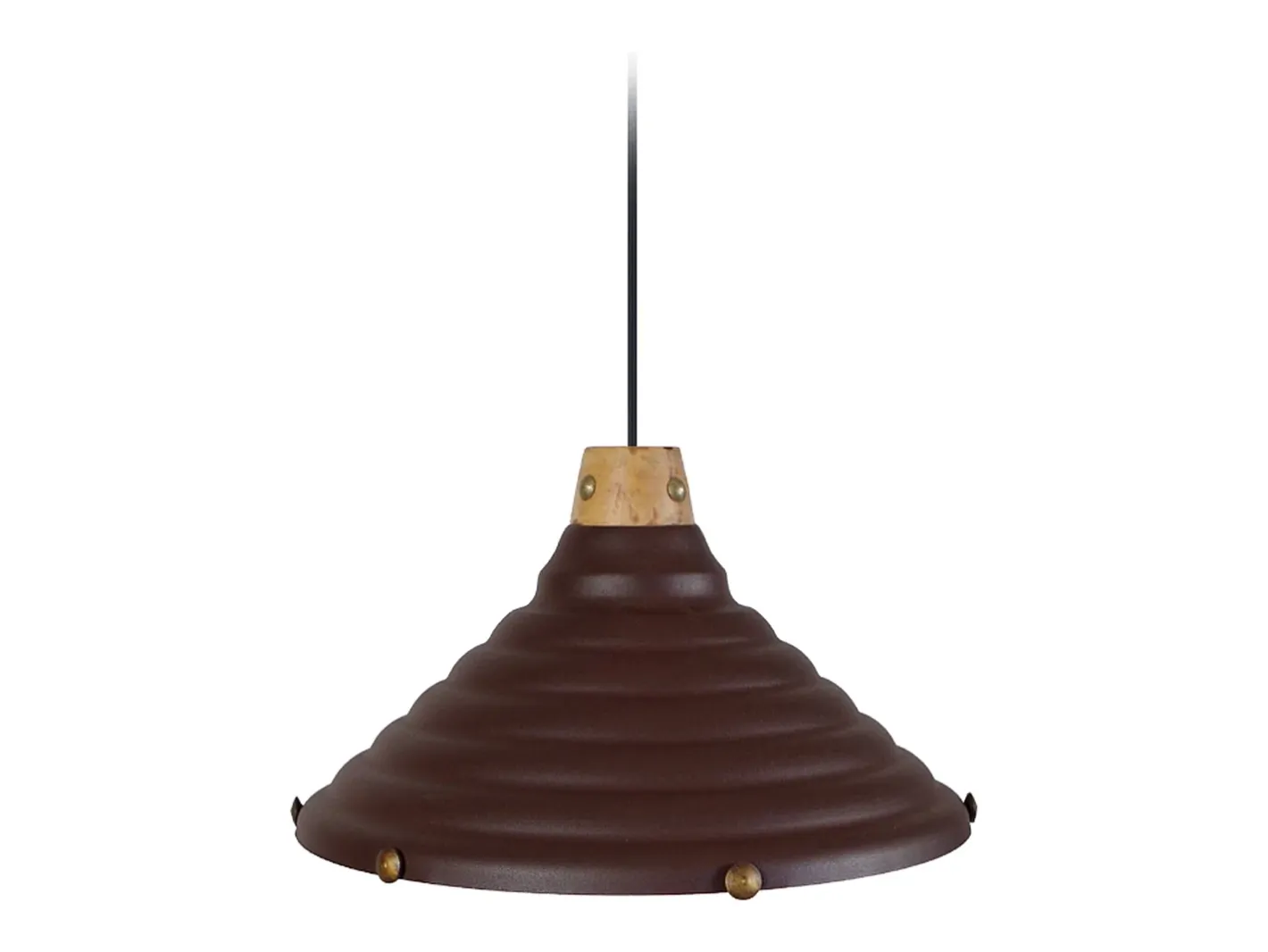 TOSEL Suspensión ,metal,natural,A 85x D17xP17cm Color natural claro