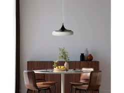 TOSEL Suspensión ,metal,Negro ,A90xD41xP41cm Blanco Clearance
