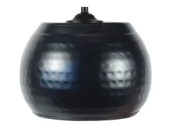 TOSEL Lámpara Suspendida-Suspensión ,metal, ,A74xD23xP23cm Negro