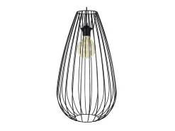 New TOSEL Suspensión ,metal, ,A112xD 29,5xP29,5cm Negro