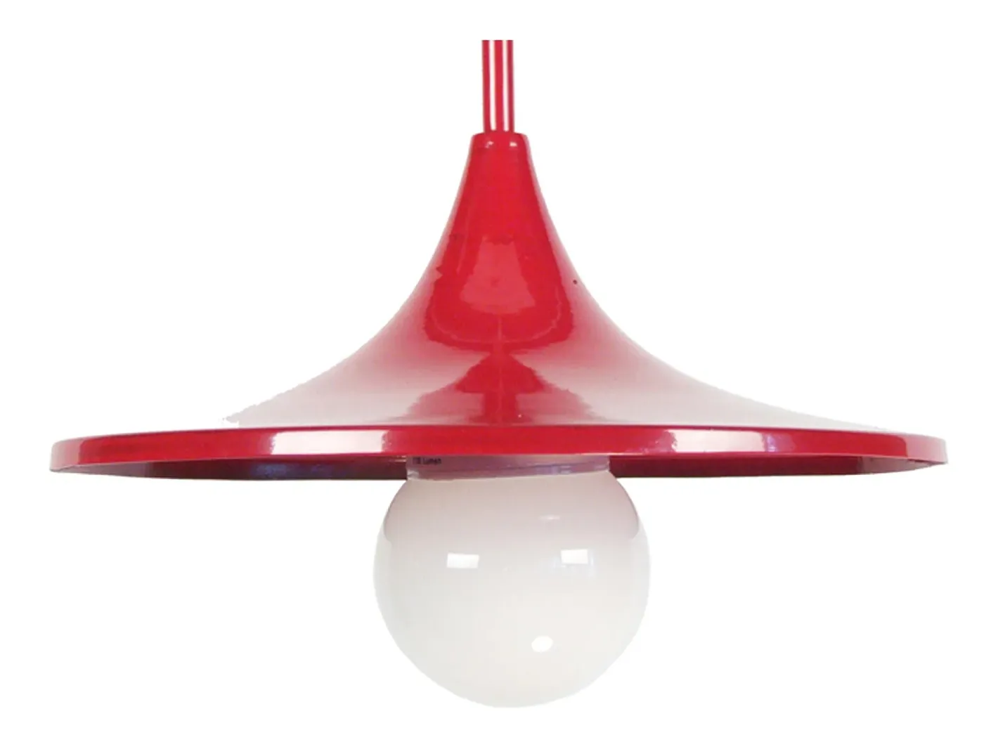 Sale TOSEL Suspensión ,metal,,A70xD 27xP27cm Rojo