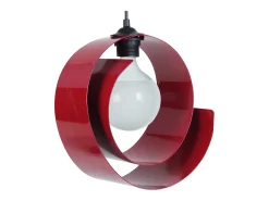 TOSEL Lámpara Suspendida-Suspensión ,metal,,A 86xD28x P 28cm Rojo