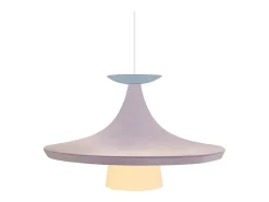 TOSEL Lámpara Suspendida-Suspensión ,metal, ,A110xD 36xP36cm Rosa