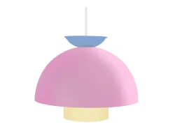 TOSEL Suspensión ,metal, ,A110xD30xP30 cm Rosa Hot