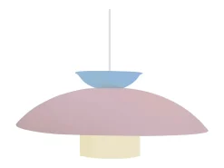 TOSEL Lámpara Suspendida-Suspensión ,metal, ,A110xD40xP40cm Rosa