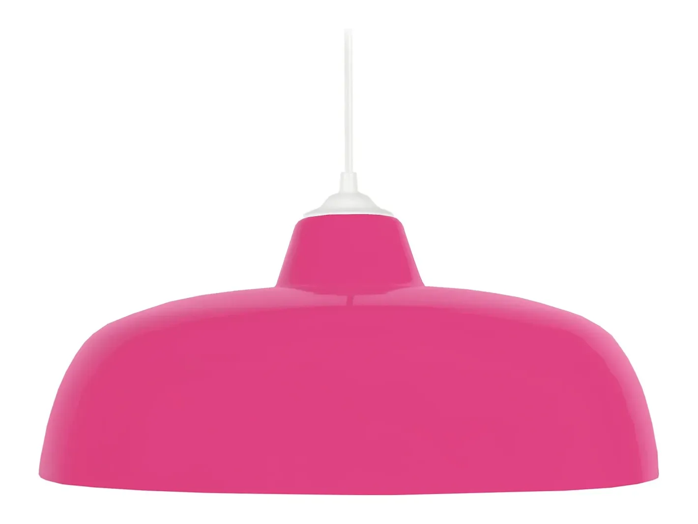 TOSEL Suspensión ,metal, ,A75xD 32x P 32cm Rosa