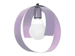 Discount TOSEL Suspensión ,metal, ,A 85xD 26x P 26cm Violeta