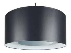 TOSEL Suspensión ,tela ,Negro ,A80xD35xP35 cm Negro / Plateado Best