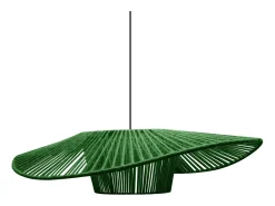 TOSEL Lámpara Suspendida-Suspensión ,tela,, A 70xD35xP40cm Negro