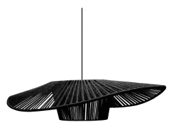 Hot TOSEL Suspensión ,tela, ,A80xD75xP80cm Negro