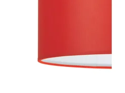 TOSEL Suspensión ,tela,,A78xD30xP30cm Rojo Discount