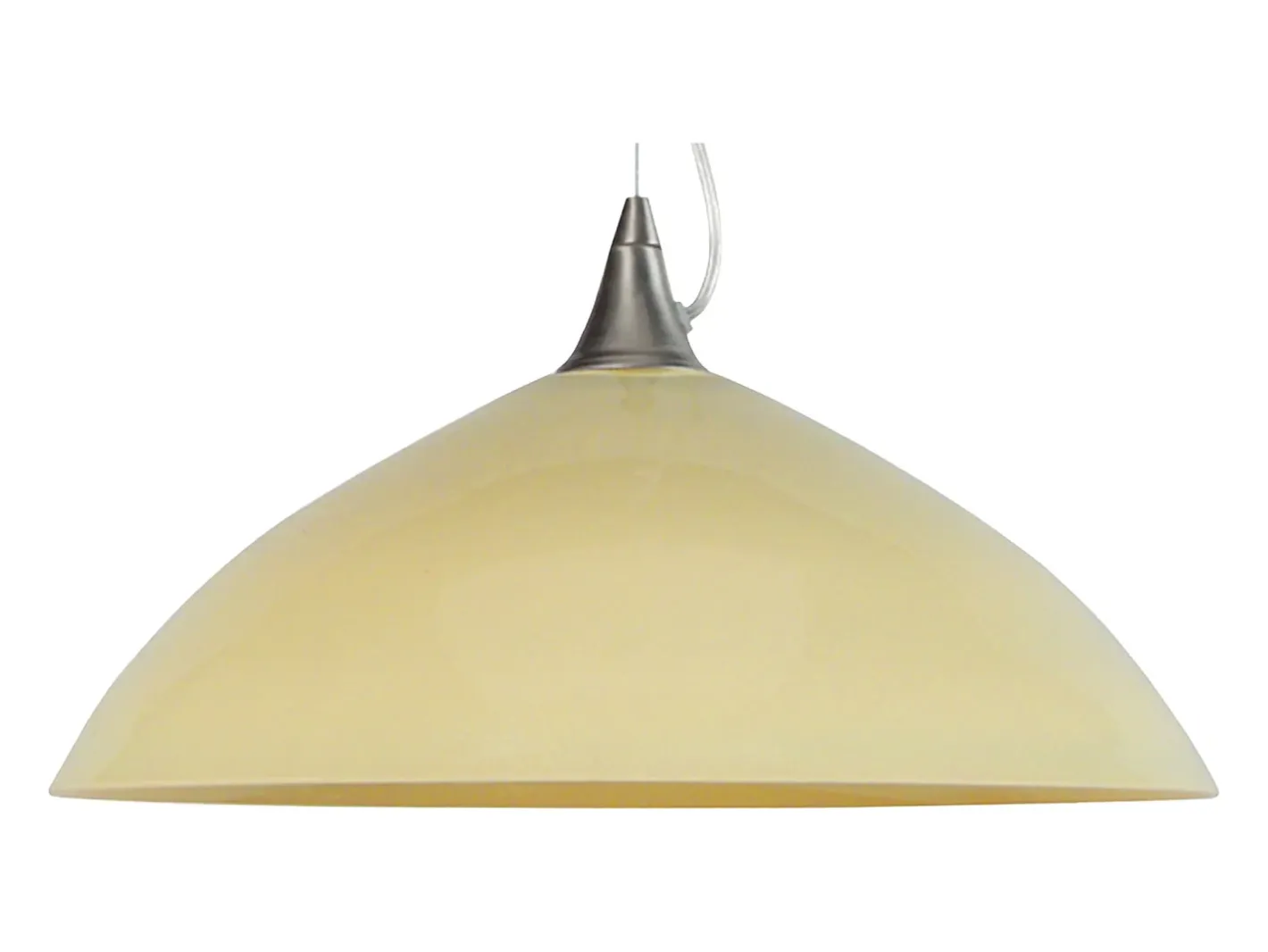 New TOSEL Suspensión ,vidrio,,A77x D38xP38cm Beige